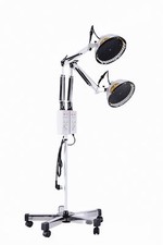 Dental Therapeutic TDP Lamp Double Head Floor Standing Medical Lamp CQG-222AA