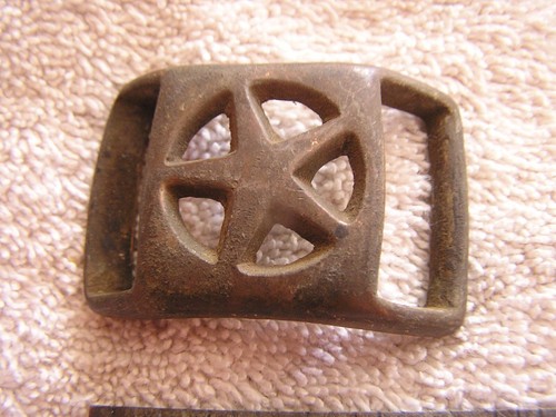 Antique Military Buckle with Star