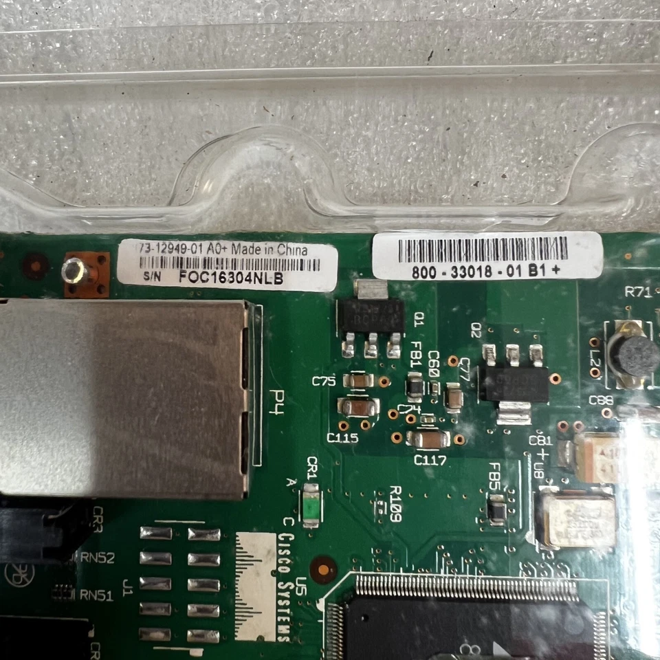 Cisco HWIC-2FE V02 High-Speed WAN Interface Card 2-Port 10/100 Fast Ethernet NEW - Image 3 of 4