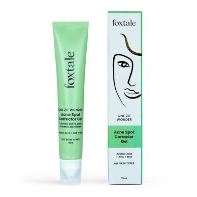 Foxtale 2% Salicylsäure & 3% Glycolsäure Anti-Akne Gel | Ölkontrolle, 15ML