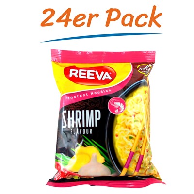 Reeva Noodles Garnelen asiatischer Art  24er  Pack (24 x 60)