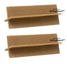 New! 2 Pack RAW X Stand Paper Cradle Rolling Tool Made From Bamboo 4.5" Length