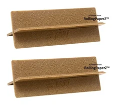 New! 2 Pack RAW X Stand Paper Cradle Rolling Tool Made From Bamboo 4.5" Length