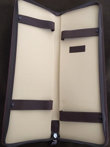 Brooks Brothers leather tie case - Picture 4 of 6