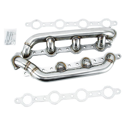 Stainless Steel Headers Manifolds FOR 99-03 Ford F250 F350 F450 Powerstroke 7.3