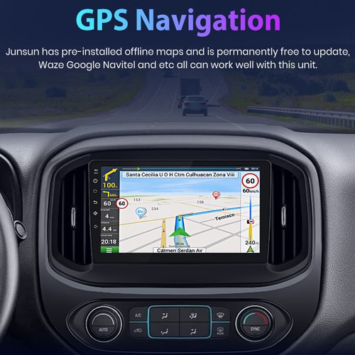 128G Carplay For Chevrolet Colorado GMC Canyon Android Car Radio Stereo GPS NAVI - Bild 5 von 12