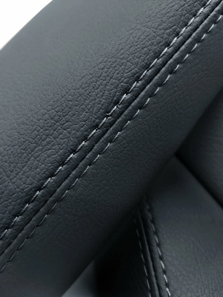 适用于 04-08 讴歌 TL 乙烯基皮革前后门扶手罩灰色 — 第 3/4 张图片