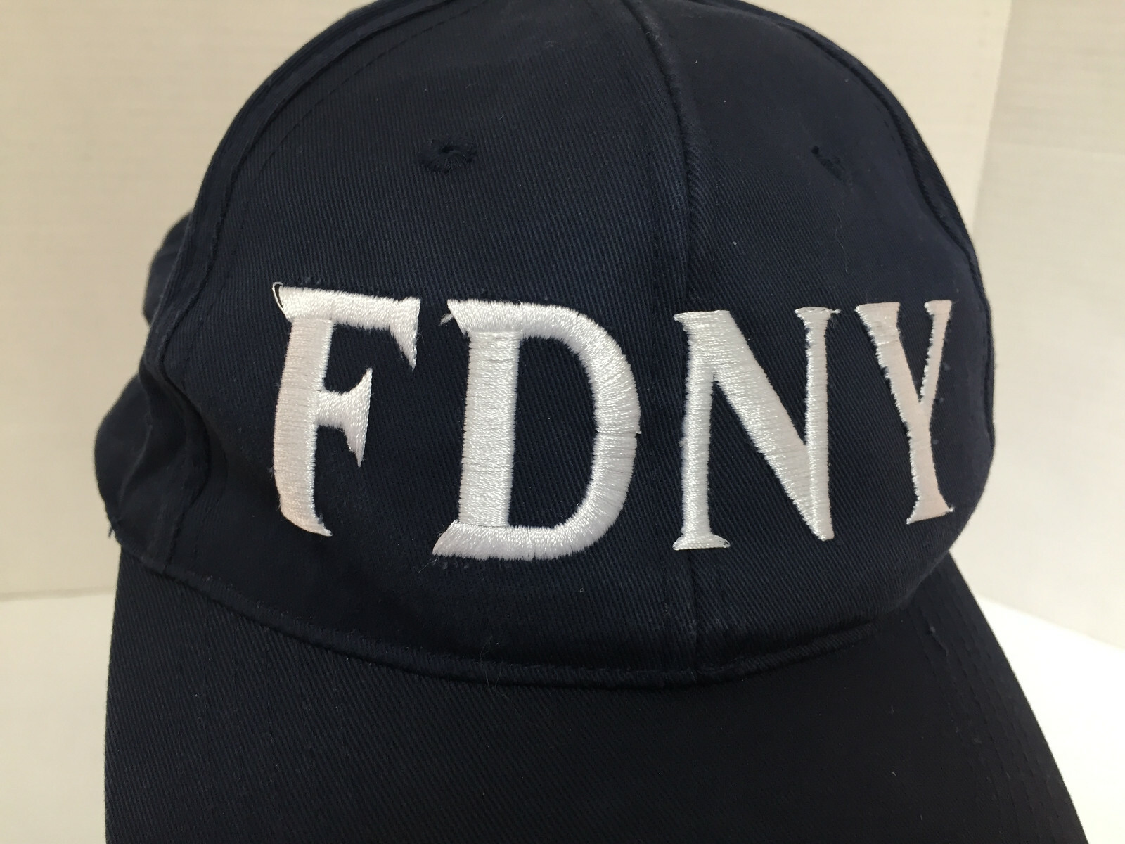 FDNY Blue Solid Cap/Hat Adjustable  OSFM - image 1