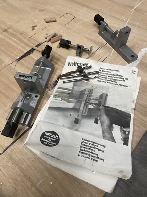 Wolfcraft 3751 Dowel Pro Doweling Jig Kit woodwork tools 