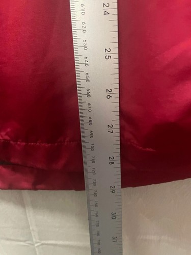 Samurai Sportswear Jacket Red Men's Hooded Half Zip Active Wear Size: Medium - Picture 10 of 11