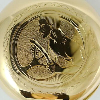 Tremolo Taschenuhr in 14ct Gold - Minutenrepetition - Prunkrelief Autofahrer - Bild 1 von 4