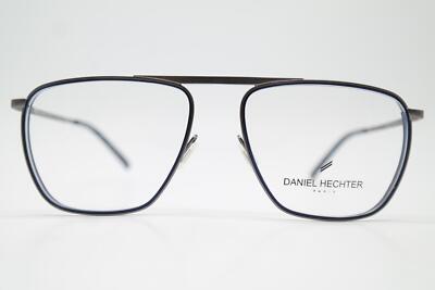 Daniel Hechter DHM228-7 Silver Blue Oval Eyeglass Frame New