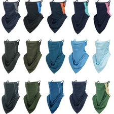 Face Mask Bandana Reusable Covering Neck Gaiter Scarf Neckerchief with Ear Loops