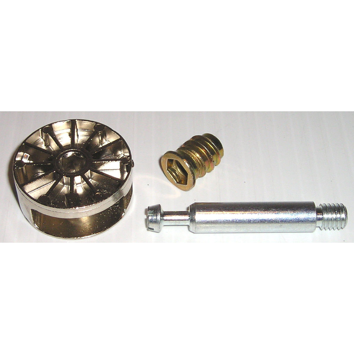 35mm Cam Disc Lock Furniture Connector Kit 8mm x 48.5mm Dowel Pin and