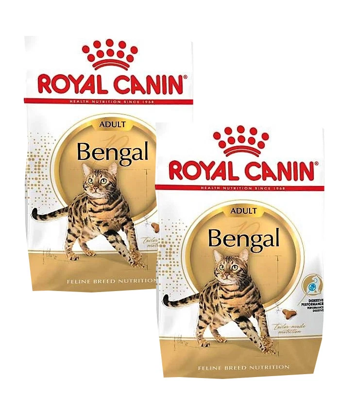 2 x 10 kg Royal Canin Bengal Adult (€ 8,28/kg) Katzenfutter für Bengalkatzen
