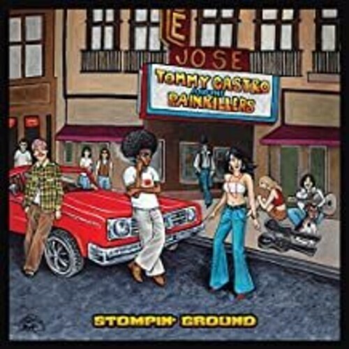 【中古】  Castro / Painkillers / Stompin’ Ground TOMMY CASTRO & THE PAINKILLERS - STOMPIN' GROUND - CD - Pristine