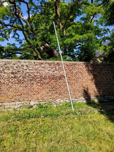 mât d'antenne de 6 mètres (d'une pièce) en acier galvanisé diamètre 54mm - Photo 2/2