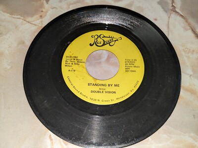 Double Vision - Standing By Me/Bitter They Are Harder They Fall 45 Ros Sound 7''