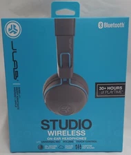 JLAB Studio Wireless On-Ear Headphones Bluetooth New