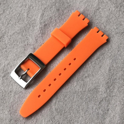Sport Skin Silicone Multicoloured Strap Unisex 17mm 19mm For Swatch sport-skin-silicone-multicoloured-strap-unisex-17mm-19mm-for-swatch