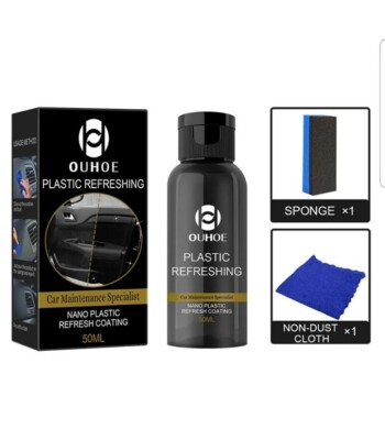 Ouhoe Kunststoff erfrischend, Kunststoff revitalisierendes Beschichtungsmittel 50 ml x 4 UK-Verkäufer