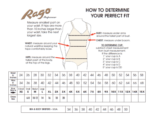 Rago Style 679 - moldeador de piernas moldeado firme - Imagen 4 de 4