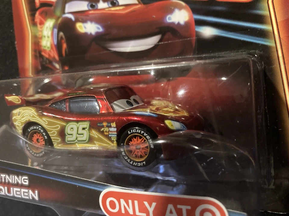 Coches 2 Neón/Plata Disección 1:55 Rayo McQueen y Nigel Coches Modelo Engranajes Foto 3 de 4