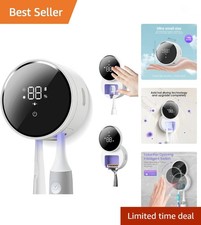 Wall Mounted Toothbrush Holder  Toothbrush Cleaner,Electric Toothbrush Holde...