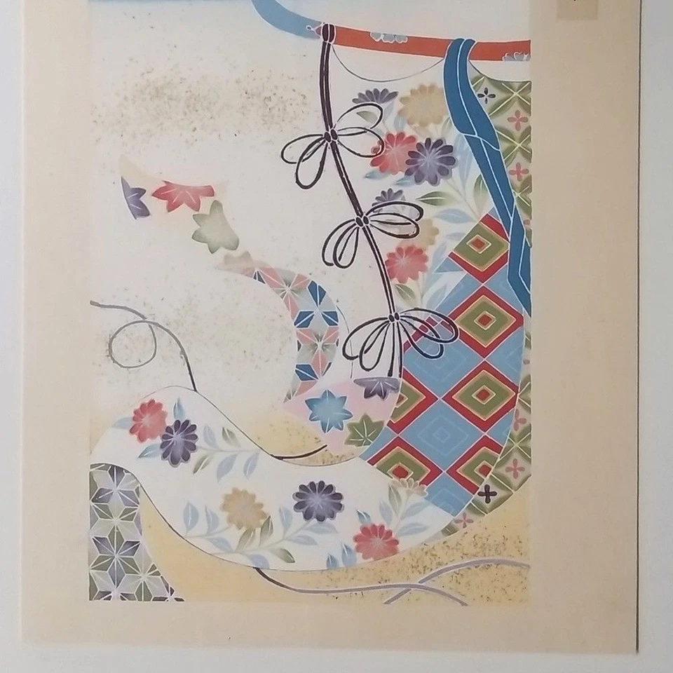 Impresión en madera Yae no Kaori/antigua japonesa Ukiyo-e/¡Japón!!! Foto 4 de 4