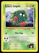 Erika's Tangela 79/132 Common Gym Heroes Pokemon Unlimited 2-2-57