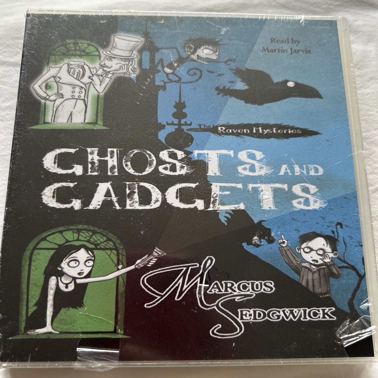 Marcus Sedgwick Ghosts and Gadgets, The Raven Mysteries 3x CD Audiobook Age 6-12