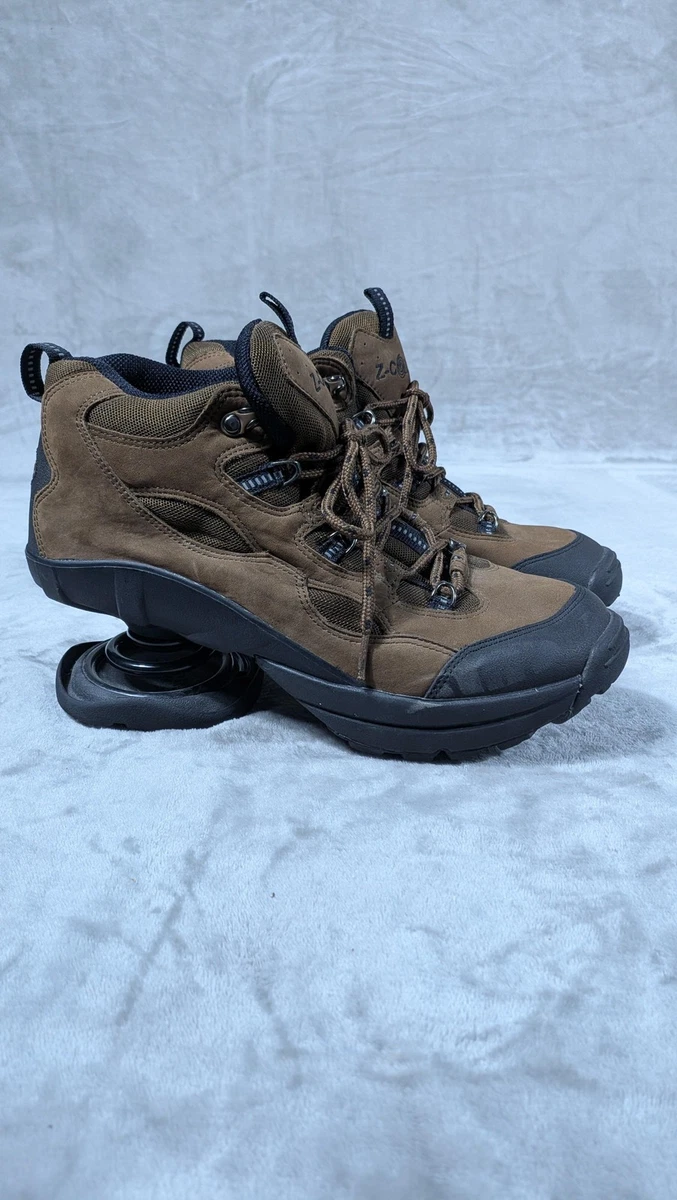 Z Coil Desert Hiker Boots Men’s 9 Brown Coil Spring Leather Comfort Z-Coil Men main image 3