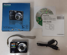 FujiFilm FinePix AX300 Digital Camera With USB Cable - Tested