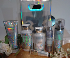 Bath Body Works 6 pc set PLATINUM with a Gift Bag