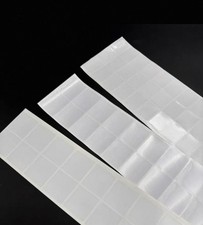 Anti-Scratch Square rectangle PVC Protection Film for Watch Crystal Glass 100pcs