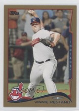 2014 Topps Gold 1909/2014 Vinnie Pestano #458 7p8