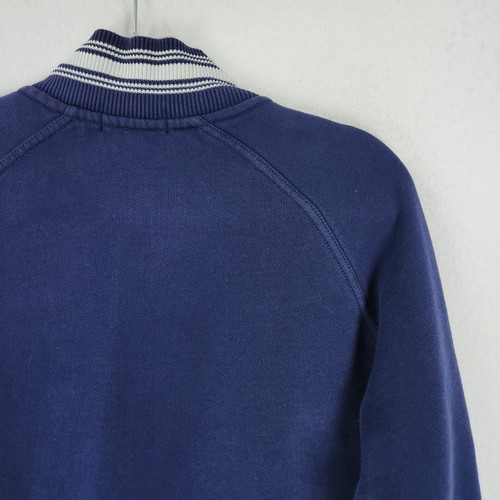 Polo Ralph Lauren Jacket Mens Large Blue Varsity Snap Front Baseball Casual - Picture 13 of 13