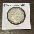 1902-S Morgan Silver Dollar ☆  BEAUTIFUL SILVER COIN ☆ AU ☆ San Francisco