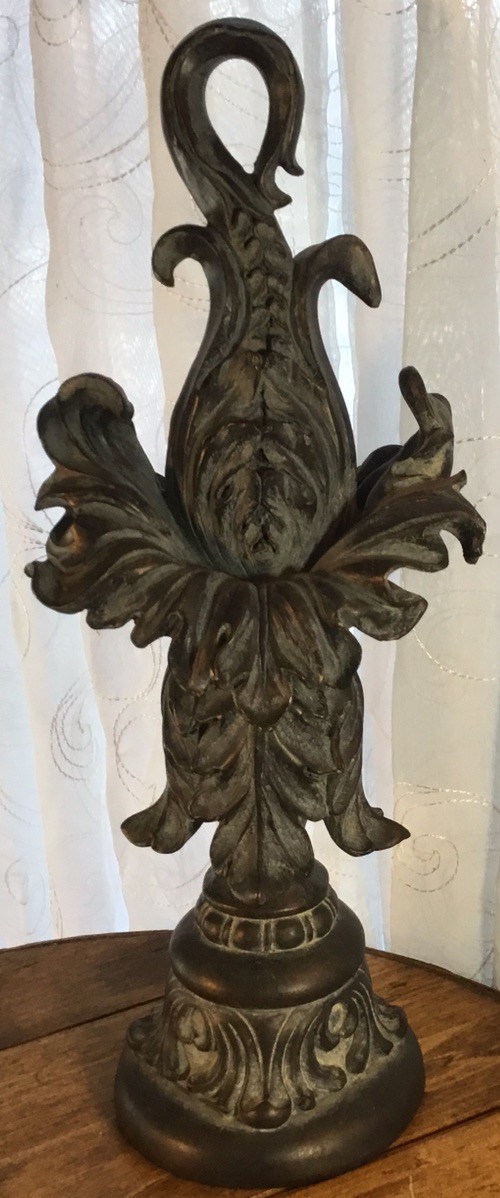 Decorative Shelf Tabletop Finial Home Decor 14” Tall