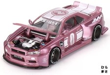 1/64 Nissan Skyline GT-R R34 KAIDO RACING FACTORY V1 RHD Mini GT KAIDO HOUSE