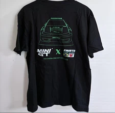 Mini Gt Official T Shirt Fausto Drift life IDE Indonesian Diecast Expo 2024 