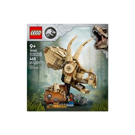 LEGO Jurassic World Dinosaur Fossils Triceratops Skull Building Toy Multicolor