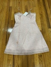 Carolina Herrera Strapless A-Line Dress Size 2 Vintage Pink 5832LVO NWT Defect