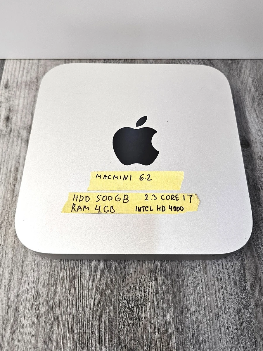 Apple Mac mini 8 GB RAM Apple Desktops 256 GB Hard Drive Capacity
