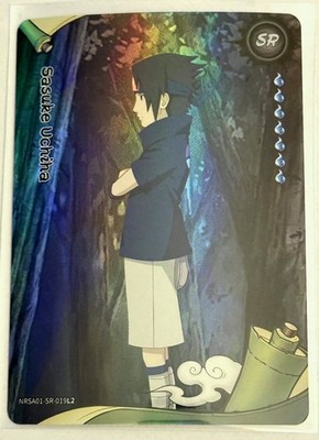 Naruto Series 1 Heaven's Scroll NRSA01-SR-019L2 Sasuke Uchiha