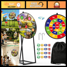 Dart Board for Kids - 29" Outdoor Dinosaur Toy Game for Boys Family Fun