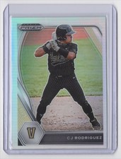 2021 Panini Prizm Draft Picks Silver CJ Rodriguez Vanderbilt Commodores #158