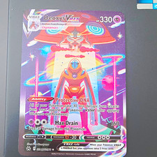 Pok�mon TCG Deoxys VMAX GG45/GG70 Crown Zenith Galarian Gallery Holo EN