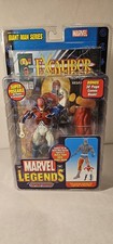 Marvel Legends Captain Britain Figure Giant Man BAF Series 2006 Toy Biz