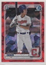 2020 Bowman Chrome Draft Sapphire Edition Red 4/5 Carson Tucker #BD-60 4k8